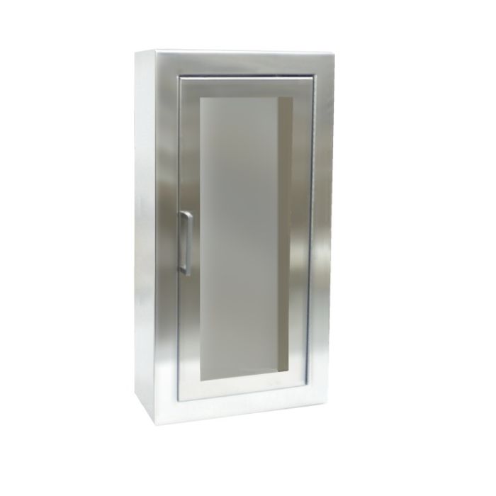1033F17 Cosmopolitan Stainless Steel Surface Mount, Full Acrylic