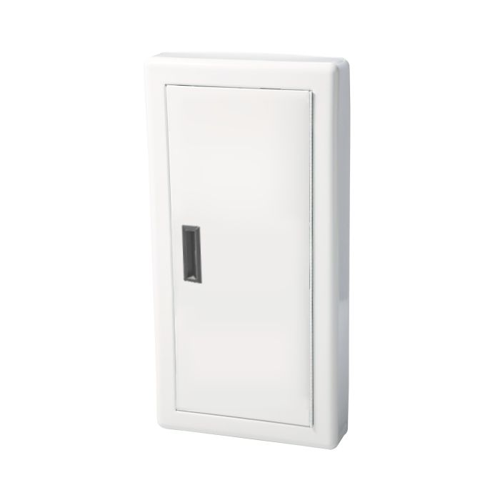 3012S21 Ambassador Steel 4" Rolled-Flush Pull, Solid Door