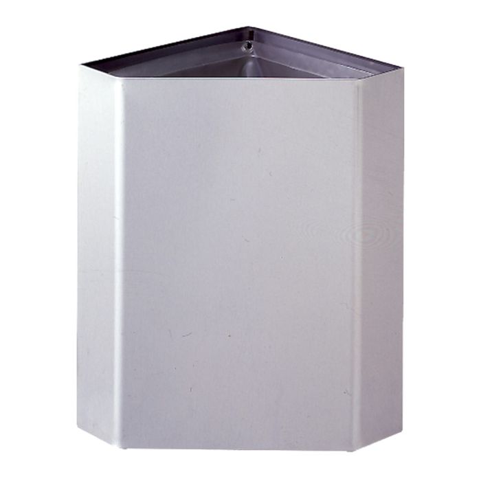 Bobrick 268 Surface-Mounted Corner Waste Receptacle