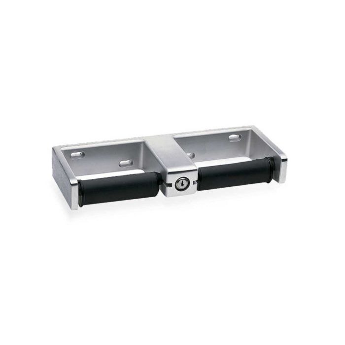 Bobrick 27460 Surface-Mounted Toilet Tissue Dispenser for Two Rolls