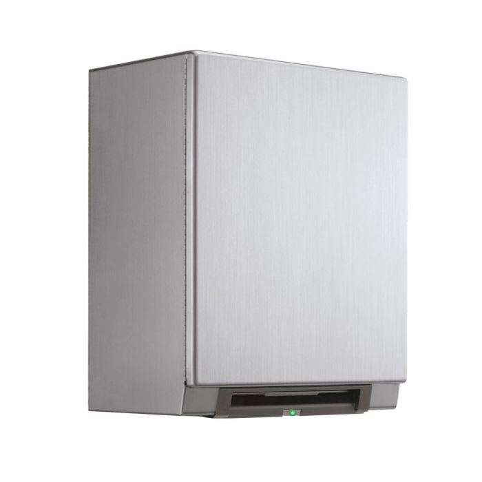 Bobrick 2974 Automatic, Universal Surface-Mounted Roll Towel Dispenser Equipped with LED Light
