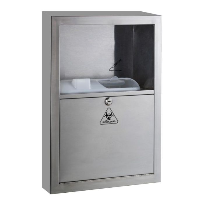 Bobrick 350169 Surface-Mounted Sharps Disposal