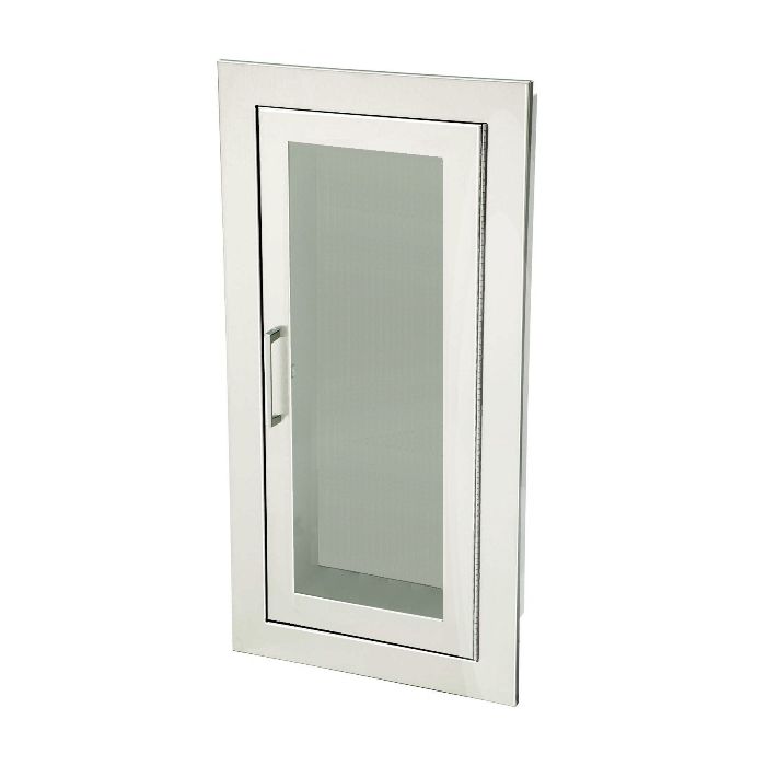 Cosmopolitan Stainless Steel Flat Trim, Full Acrylic-1035-F10-FX2
