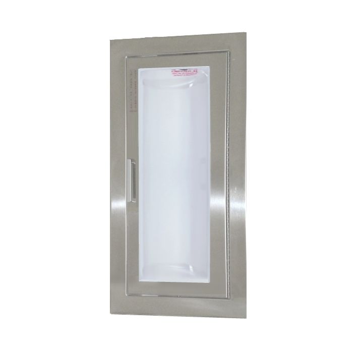 Clear Vu - Stainless Steel-27 Bronze Acrylic Bubble-F Full Glazing in 1-1/4” wide Frame-Flat Trim