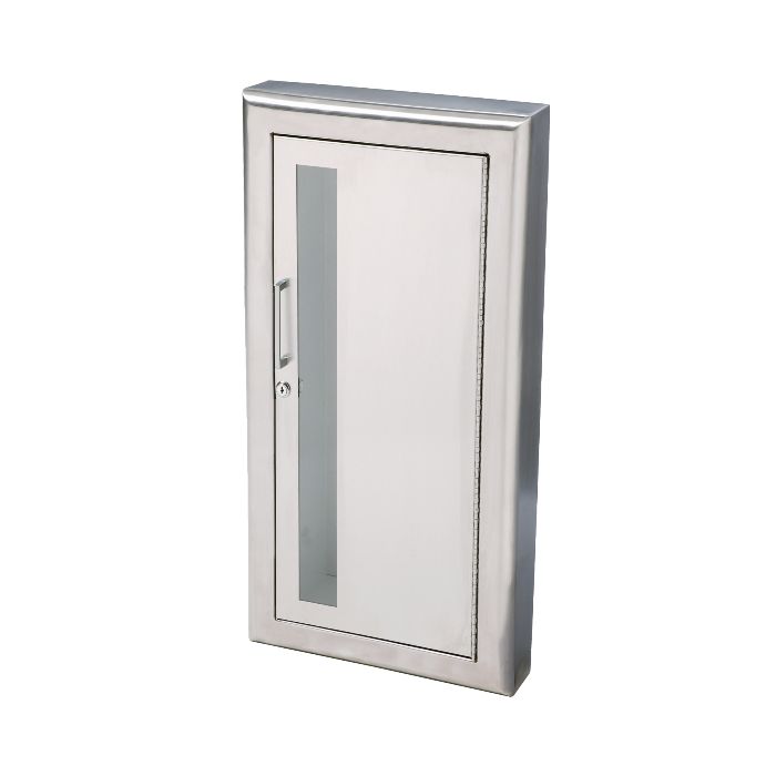 Cosmopolitan Stainless Steel 3" Rolled, Vertical Duo with SAF-T-LOK 