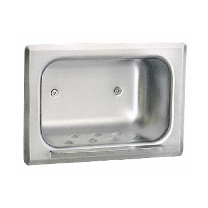 Bobrick 4380 Recessed Heavy-Duty Soap Dish