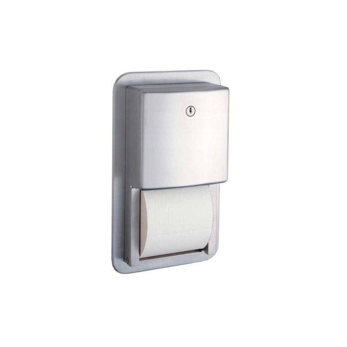 Bobrick 4388 Recessed Multi-Roll Toilet Tissue Dispenser