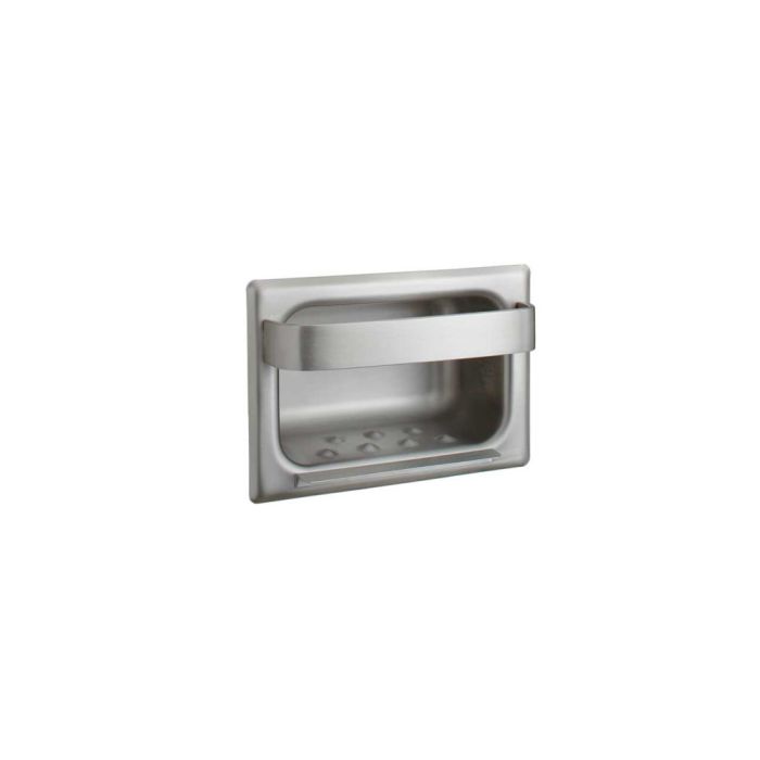 Bobrick 4390 Recessed Heavy-Duty Soap Dish and Bar