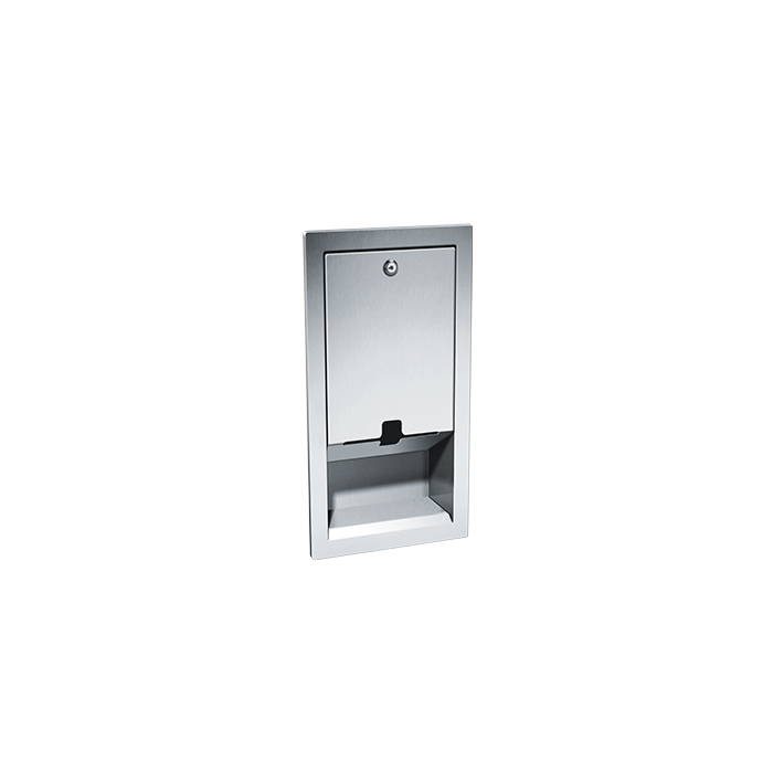 American Specialties - Baby Changing Station - Bed Liner Dispenser - Recessed