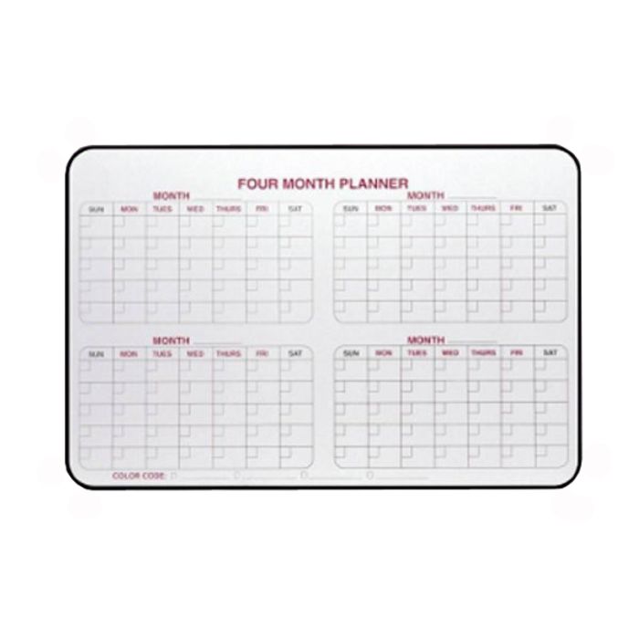 Ghent 4 Month Planner