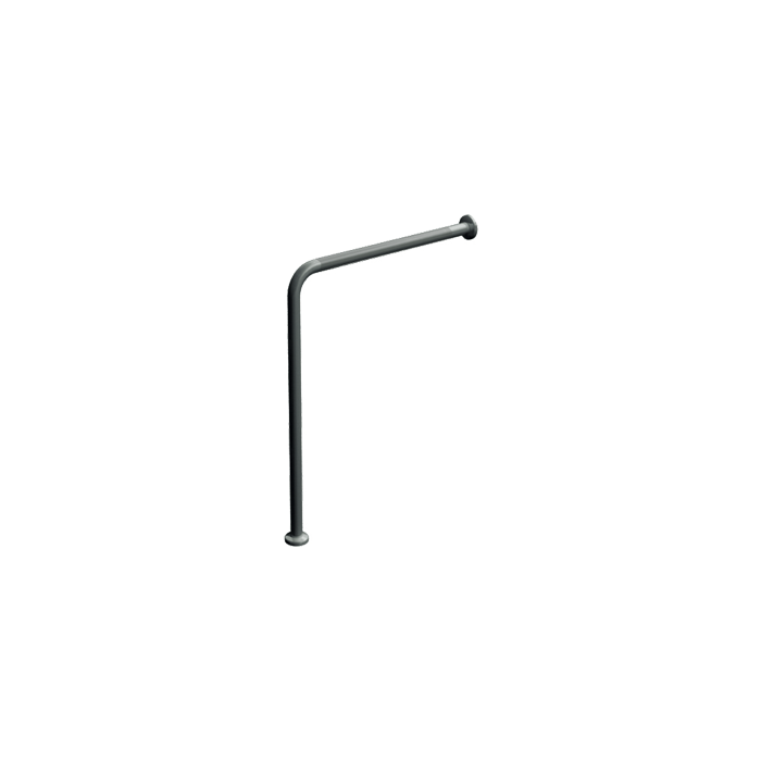 American Specialties 3800 Series Wall to Floor Grab Bar 30" x 33" - Peened