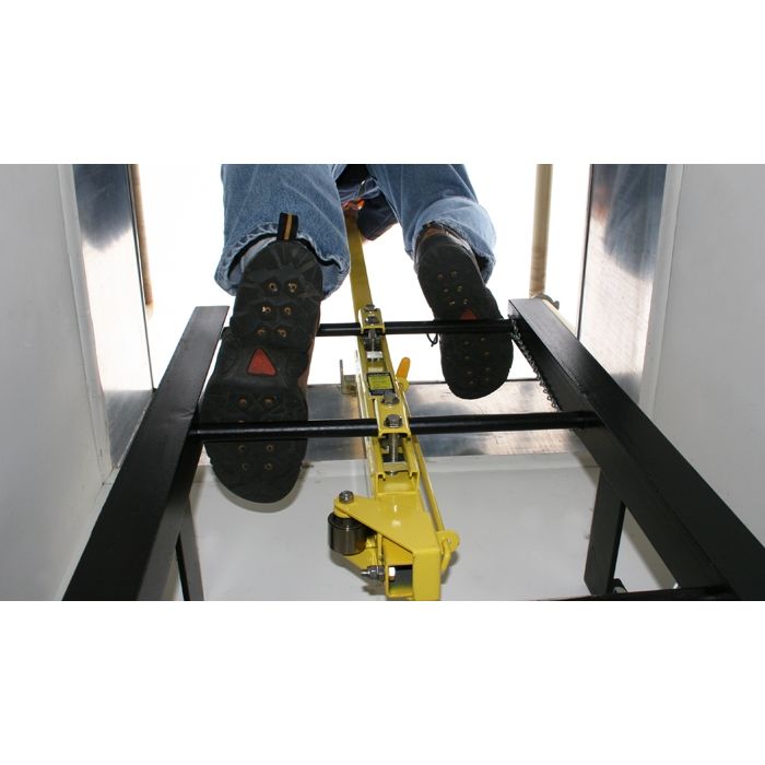 LU-2 Bilco LadderUP Safety Post - Galvanized Steel