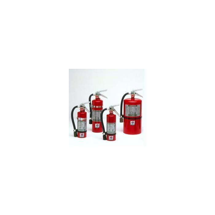 Mercury 2-1/2 * EXTINGUISHERS   Halotron I with J Hook