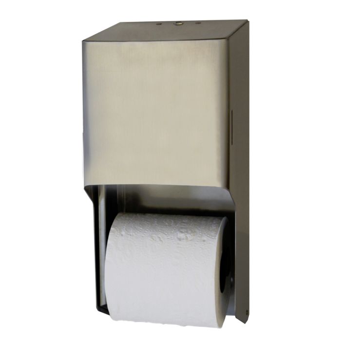 Palmer Fixture RD0325 Metal Two Roll Standard Tissue Dispenser