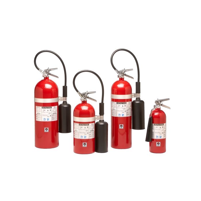 Sentinel 5 EXTINGUISHERS  Carbon Dioxide with MB809 Bracket