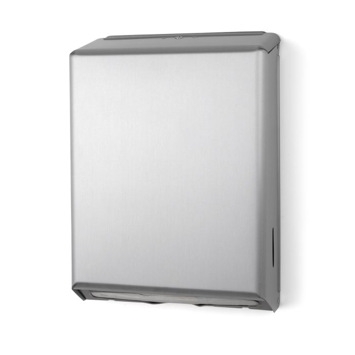 Palmer Fixture TD0170-13 Multifold/C-Fold Towel Dispenser - Brushed Steel