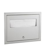 Bobrick B-301 Classic Series Recessed Seat-Cover Dispenser