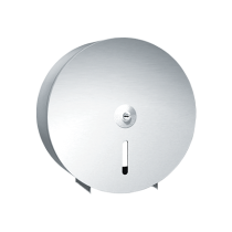 0042 Single Jumbo Roll Toilet Tissue Dispenser - Round - Surface Mounted