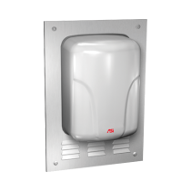 American Specialties SEMI-RECESSING MOUNTING BOX FOR TURBO-Dri FOR ADAAG & CalDAG COMPLIANCE 