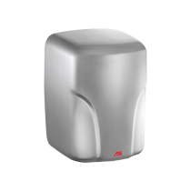 American Specialties 0197-1-93 Turbo-Dri High Speed Hand Dryer (110-120V) - 93 Satin Stainless Steel