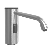 American Specialties 0334-S Automatic Liquid Soap Dispenser - Vanity Mounted - Satin Finish