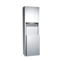 American Specialties 0469-9 Paper Towel Dispenser & Waste Receptacle 