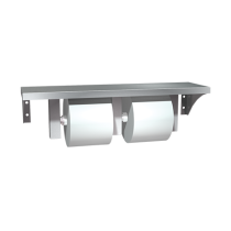 American Specialties 0697-GAL SHELVES, TOILET TISSUE HOLDER (DOUBLE) SURFACE MOUNTED