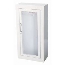 Clear Vu - Stainless Steel-26 Red Acrylic Bubble-G Full Glazing with SAF-T-LOK™ in 1-1/4” Frame-Surface Mount