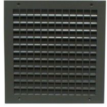 1500A - Inverted Split "Y" Blade Louver with Security Grille