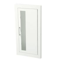 4015D10 Ambassador Steel Flat Trim, Clear acrylic