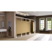 Bobrick 1090 Sierra Series Solid Color Through Toilet Partitions