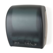 Palmer Fixture TD0208-01A Mechanical Auto-Cut Roll Towel Dispenser - Dark Translucent
