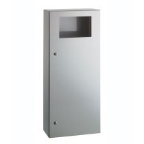B-35649 Surface-Mounted Waste Receptacle