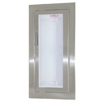 Clear Vu - Stainless Steel-27 Bronze Acrylic Bubble-G Full Glazing with SAF-T-LOK™ in 1-1/4” Frame-Surface Mount