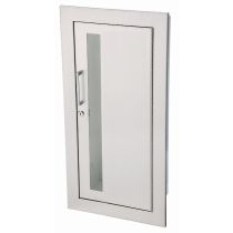 Cosmopolitan Stainless Steel Flat Trim, Vertical Duo with SAF-T-LOK 