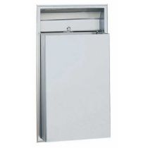 Bobrick 3644 Recessed Waste Receptacle