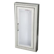 Clear Vu - Stainless Steel-27 Bronze Acrylic Bubble-F Full Glazing in 1-1/4” wide Frame-2 1/2 Rolled