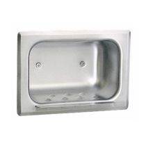 Bobrick 4380 Recessed Heavy-Duty Soap Dish