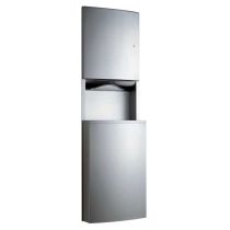 Bobrick 43944 Recessed Paper Towel Dispenser / Waste Receptacle