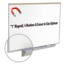 Aluminum Frame Premium Porcelain Magnetic Whiteboard