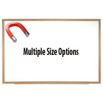 Ghent Wood Frame Porcelain Magnetic Whiteboard - 24" x 36"