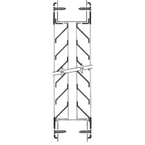 700A Two Piece Louver With Inverted Split Y Blades