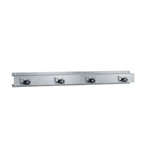 8215-4 MOP RACK, (4 HOLDERS) 36" – SURFACE MOUNTED