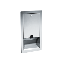 American Specialties - Baby Changing Station - Bed Liner Dispenser - Recessed