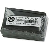 Magnetic Cardholders 1/2" High
