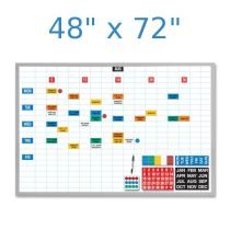 Magna Visual Magnetic Planning Kit 48 x 72