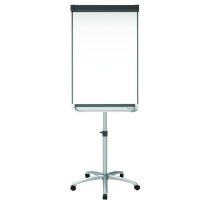 Quartet® Prestige® 2 Mobile Presentation Easel, Magnetic Whiteboard/Flipchart, 3' x 2', Graphite Frame