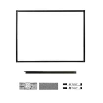 Elite Office Dry Erase Porcelain Board Kit