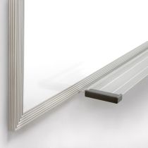 Aluminum Frame Painted Steel Magnetic Whiteboard