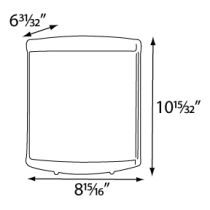 Palmer Fixture HD0950 BluStorm® High Speed Hand Dryer